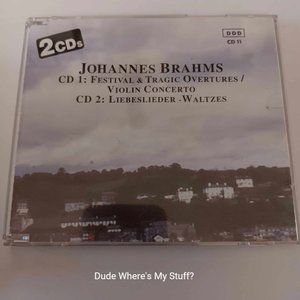 Johannes Brahms - Festival & Tragic Overtures - Liebeslieder Waltzes 1990 2 Cds